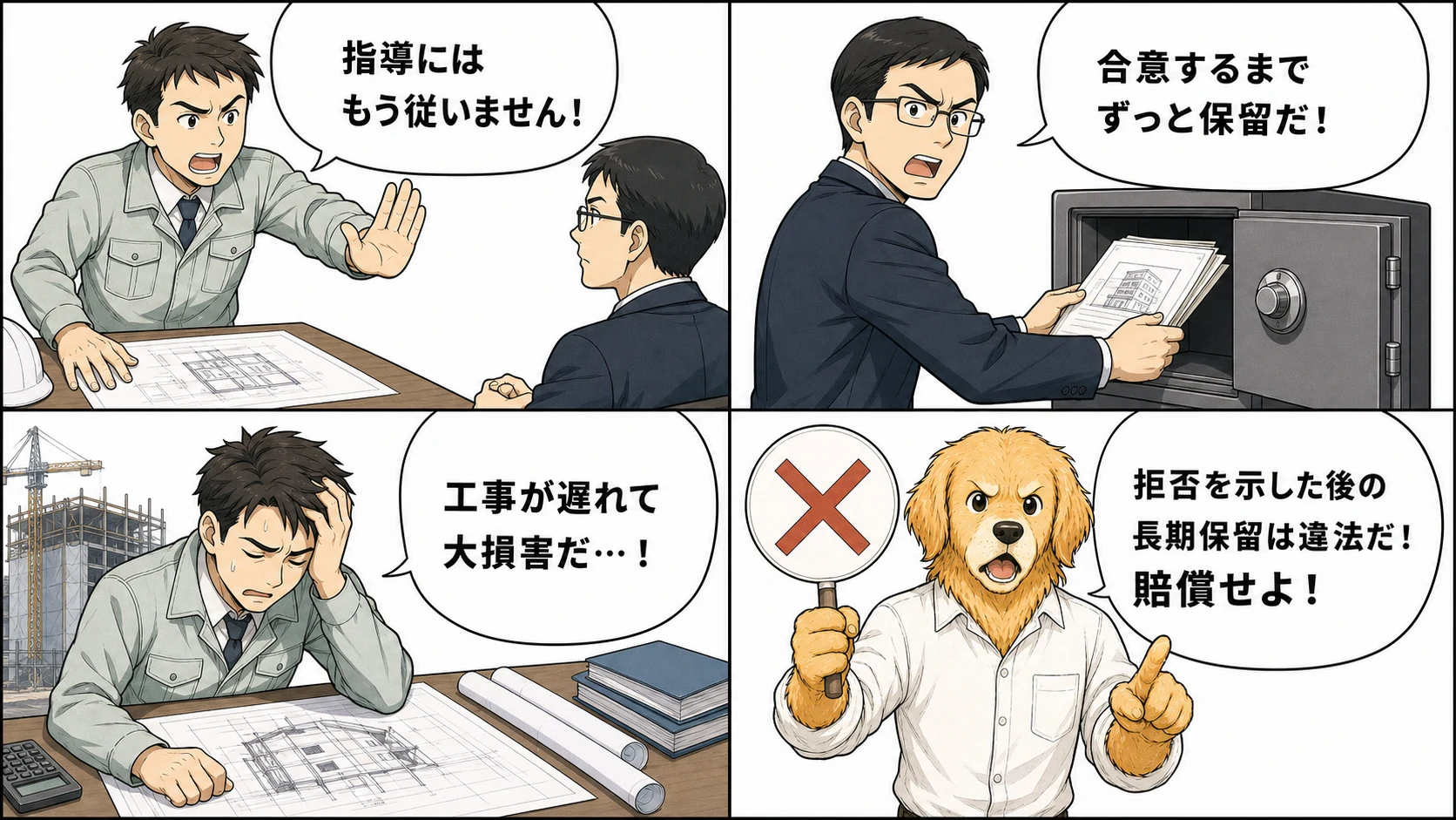 品川マンション事件の判例漫画