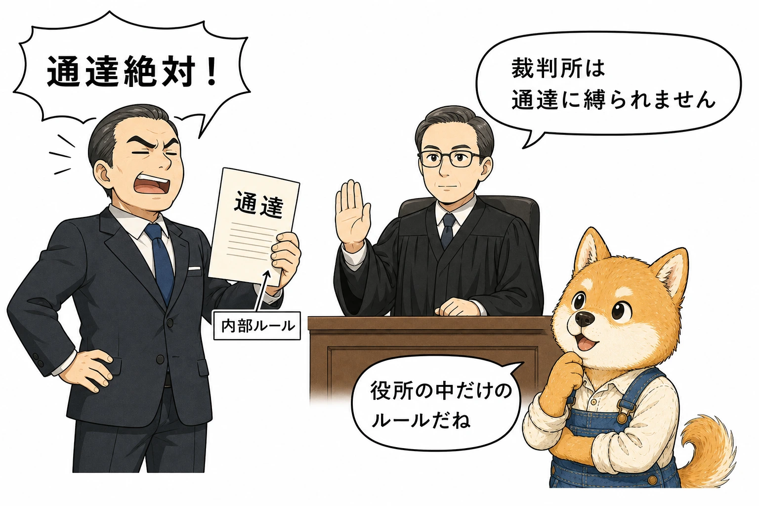 通達の法的性質