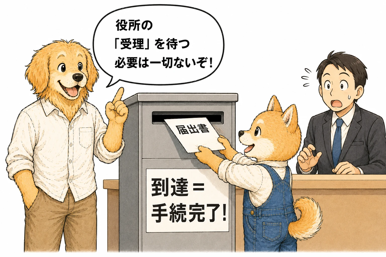 届出の到達主義